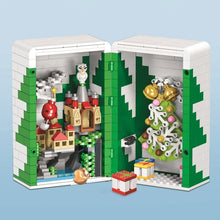 Load image into Gallery viewer, Christmas City Street View Train Building Blocks Christmas  Winter Village  Merry House Claus Bricks Toys Kids Christmas Gifts
