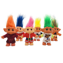 Load image into Gallery viewer, Christmas Costume Troll Doll Halloween nostalgic enamel toy ugly doll doll
