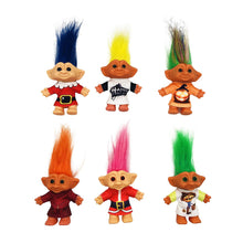 Load image into Gallery viewer, Christmas Costume Troll Doll Halloween nostalgic enamel toy ugly doll doll
