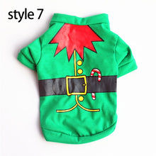 Load image into Gallery viewer, Christmas Cotton Pet Closing Dog Clothes New Year Puppy Dog Costume Pet Vest Shirt for Dog
