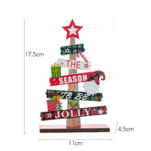 Load image into Gallery viewer, Christmas Decoration Wooden Ornaments DIY Crafts Christmas Decorations for Home Xmas Gifts Happy New Year 2023 Navidad 2023
