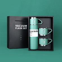 Load image into Gallery viewer, Christmas Gift Set of3/1 Wine Beer Coffee Food 500ml Stanley Thermos water bottle + 2 with handle mug cup thermal termos for tea
