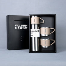 Load image into Gallery viewer, Christmas Gift Set of3/1 Wine Beer Coffee Food 500ml Stanley Thermos water bottle + 2 with handle mug cup thermal termos for tea

