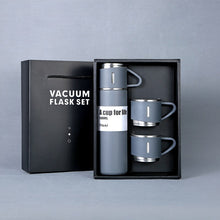 Load image into Gallery viewer, Christmas Gift Set of3/1 Wine Beer Coffee Food 500ml Stanley Thermos water bottle + 2 with handle mug cup thermal termos for tea
