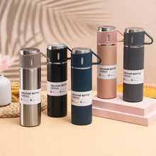 Load image into Gallery viewer, Christmas Gift Set of3/1 Wine Beer Coffee Food 500ml Stanley Thermos water bottle + 2 with handle mug cup thermal termos for tea
