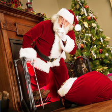 Load image into Gallery viewer, Christmas Santa Claus Costume Beard Lots Men Cosplay Santa Claus Clothes Fancy Dress In Christmas Men Costume Suit For Adults
