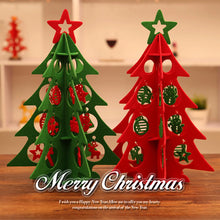 Load image into Gallery viewer, Christmas Tree Xmas Decorations New Year Kids Gift Toys Door Wall Hanging Ornaments For Home Handmade Table Decoration DIY Gift
