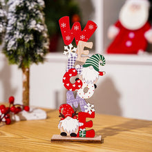 Load image into Gallery viewer, Christmas Wooden Pendants Xmas Tree Hanging Ornaments Christmas Decorations for Home Kids Gift Noel Navidad Decor
