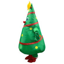 Load image into Gallery viewer, Christmas tree inflatable Costume funny Adult Men Women Santa Claus inflatable clothes Fancy Dress Mascot Cosplay costumes
