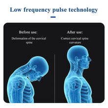 Load image into Gallery viewer, CkeyiN Electric Low Frequency Shoulder Neck Massager TENS Pulse Smart Timing Relax Massage Physiotherapy Machine Relieve Fatigue
