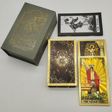 Load image into Gallery viewer, Classical Gold Foil Waterproof Tarot Cards With Megnet Box As Special Gift
