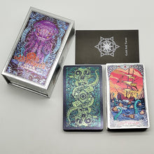 Load image into Gallery viewer, Classical Gold Foil Waterproof Tarot Cards With Megnet Box As Special Gift
