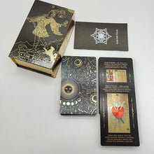 Load image into Gallery viewer, Classical Gold Foil Waterproof Tarot Cards With Megnet Box As Special Gift
