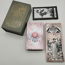 Load image into Gallery viewer, Classical Gold Foil Waterproof Tarot Cards With Megnet Box As Special Gift
