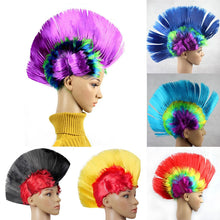 Load image into Gallery viewer, Clown Modeling Punk Wig Props Hats Fluffy Party Halloween Wedding Comb  Dance  Dress Bar Hat  Performance Hair Funny  Cocks
