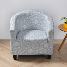 Load image into Gallery viewer, Club Chair Slipcover Stretch Armchair Covers Printed Tub Chair Cover Sofa Cover Spandex Couch Covers for Bar Counter Living Room
