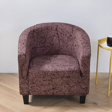 Load image into Gallery viewer, Club Chair Slipcover Stretch Armchair Covers Printed Tub Chair Cover Sofa Cover Spandex Couch Covers for Bar Counter Living Room
