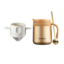 Load image into Gallery viewer, Coffee Mug Filter Vacuum Stainless Steel 304 LeakProof Thermos Travel Thermal Cup
