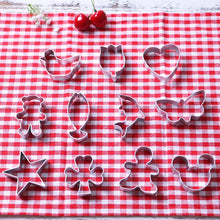 Load image into Gallery viewer, Cookie Cutter Biscuit Press Stamp Embosser Sugar Pasty Cake DIY Baking Mould Pasteleriay Reposteria Accesorios Baking Tools
