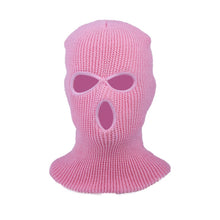 Load image into Gallery viewer, Winter Fashion Warm AK47 SAVAGE Ski Mask Hats 3-Hole Knit Full Face Cover Balaclava Hat Unisex Embroidery Beanies
