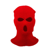 Load image into Gallery viewer, Winter Fashion Warm AK47 SAVAGE Ski Mask Hats 3-Hole Knit Full Face Cover Balaclava Hat Unisex Embroidery Beanies
