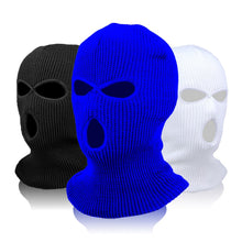 Load image into Gallery viewer, Winter Fashion Warm AK47 SAVAGE Ski Mask Hats 3-Hole Knit Full Face Cover Balaclava Hat Unisex Embroidery Beanies
