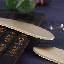 Load image into Gallery viewer, Copper Gua Sha Massage Tool Physical Therapy ToolsSoft Tissue Therapy Used for Back Legs Facial Arms Neck Shoulder
