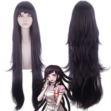 Load image into Gallery viewer, Cos Gift Dangan Ronpa Monokuma Women Long White Black Wig Danganronpa: Trigger Happy Havoc Cosplay Long Wig Hair Syntheti

