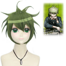 Load image into Gallery viewer, Cos Gift Dangan Ronpa Monokuma Women Long White Black Wig Danganronpa: Trigger Happy Havoc Cosplay Long Wig Hair Syntheti
