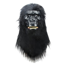 Load image into Gallery viewer, Cosmask Movable Mouth Fox Head Mask Animal Panda Tiger Husky Orangutan Artificial Fur for Halloween Costumes Party
