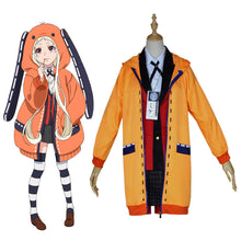 Load image into Gallery viewer, Cosplay Costumes Kakegurui Yumeko Jabami Yomotsuki Runa Japanese School Girls Uniform Full Set Jacket+Shirt+Skirt+Stockings+Tie
