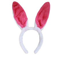 Load image into Gallery viewer, Cosplay Girl Plush Furry Cat Rabbit Ears Headband Cosplay Accessories for Girls Party Lolita Cosplay Cat Ears with Bell Headwear
