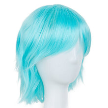 Load image into Gallery viewer, Cosplay Wig Fei-Show Synthetic Heat Resistant Short Wavy Hair Costume Cosplay Halloween Carnival Events Party Yellow Hairpiece
