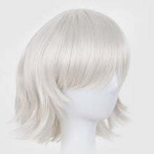 Load image into Gallery viewer, Cosplay Wig Fei-Show Synthetic Heat Resistant Short Wavy Hair Costume Cosplay Halloween Carnival Events Party Yellow Hairpiece
