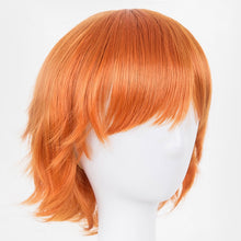 Load image into Gallery viewer, Cosplay Wig Fei-Show Synthetic Heat Resistant Short Wavy Hair Costume Cosplay Halloween Carnival Events Party Yellow Hairpiece
