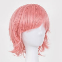 Load image into Gallery viewer, Cosplay Wig Fei-Show Synthetic Heat Resistant Short Wavy Hair Costume Cosplay Halloween Carnival Events Party Yellow Hairpiece
