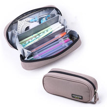 Load image into Gallery viewer, Pencil Case Creative Canvas Large Capacity School Pen Case Supplies
