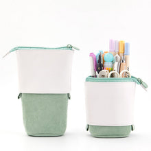 Load image into Gallery viewer, Pencil case school stationery Storage bag  Solid color Pen case cute pen holder gifts for kid
