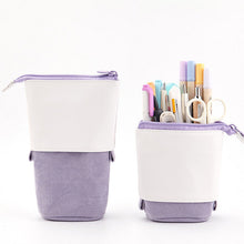 Load image into Gallery viewer, Pencil case school stationery Storage bag Solid color Pen case cute pen holder gifts for kid
