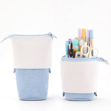 Load image into Gallery viewer, Pencil case school stationery Storage bag Solid color Pen case cute pen holder gifts for kid
