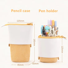 Load image into Gallery viewer, Pencil case school stationery Storage bag Solid color Pen case cute pen holder gifts for kid
