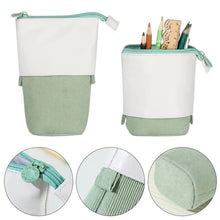 Load image into Gallery viewer, Pencil case school stationery Storage bag Solid color Pen case cute pen holder gifts for kid

