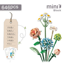 Load image into Gallery viewer, Creative Funny Cactus Building Blocks Diy Simulation Succulent Potted Green Plant Flower 3D Model Mini Brick Children's Toy Gift
