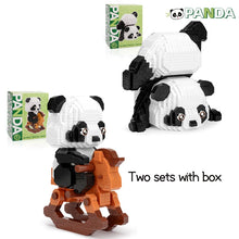Load image into Gallery viewer, Creative MINI Chinese Style Animal Panda Building Block MOC Hobbyhorse Panda Home Decoration Bricks Boys Children Kids Gifts
