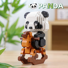 Load image into Gallery viewer, Creative MINI Chinese Style Animal Panda Building Block MOC Hobbyhorse Panda Home Decoration Bricks Boys Children Kids Gifts
