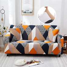 Load image into Gallery viewer, Cross Pattern Elastic Sofa Cover Stretch All-inclusive Sofa Covers for Living Room Couch Cover Loveseat Sofa Slipcovers
