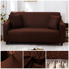 Load image into Gallery viewer, Cross Pattern Elastic Sofa Cover Stretch All-inclusive Sofa Covers for Living Room Couch Cover Loveseat Sofa Slipcovers
