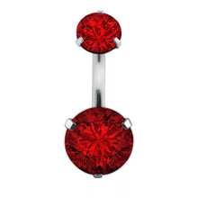 Load image into Gallery viewer, Crystal Belly Button Rings Navel Ring  Zircon Drop Dangle Body Belly Piercing Jewelry for Women Beach Belly Navel Rings
