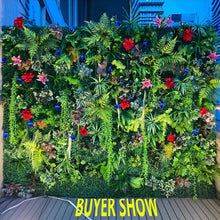 Load image into Gallery viewer, Custom Artificial Lawn Carpet Christmas Wedding Decor Plants Wall/ Hotel/Store Background /Artificial Grass Wall Turf Home Decor
