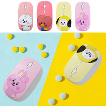 Load image into Gallery viewer, Cute Bulletproof Youth League The Same Mouse Baby Series Wireless Mouse Home Office Mute Mouse 1200DPI For PC Laptop
